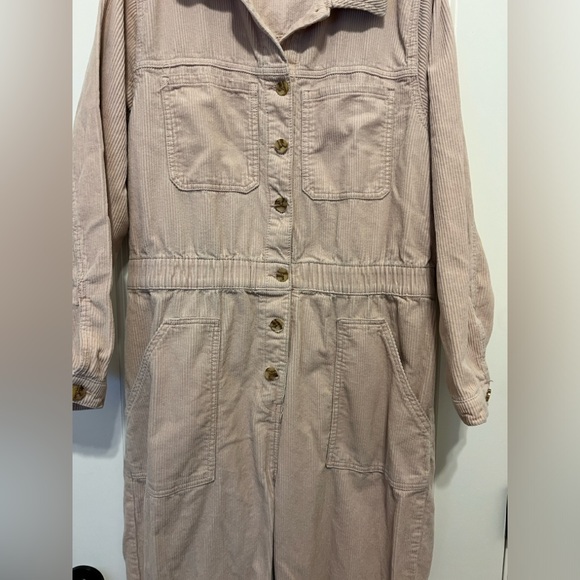 Celebrity Pink - Corduroy Light Pink Women’s Jumpsuit - Size XXL - Picture 3 of 4